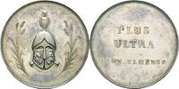 Große silberne Prämienmedaille o.J. (ca. 1860-96) Ulm, Stadt  im neuwertigen, roten Originaletui, feine Patina, Stempelglanz