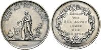 Silbermedaille o. J. (um 1800) Preußen-Berlin  kleiner Randfehler, sehr schön-vorzüglich