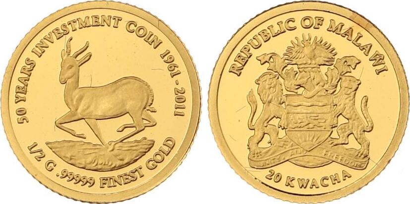 Malawi Gold Proof | MA-Shops