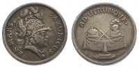 Sachsen-Albertinische Linie Kleine Silbermedaille Johann Georg III. 1680-1691. -
