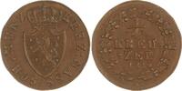Nassau Cu 1/4 Kreuzer Wilhelm 1816-1839. -
