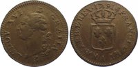 Frankreich Cu Sol Louis XVI. 1774-1793. -