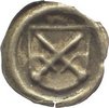 Sachsen-Markgrafschaft Meißen Hohlheller nach 1451 Friedrich II. der Sanftmütige 1437-1464. VF+