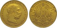 Römisch Deutsches Reich 20 Kronen Gold Franz Joseph I. 1848-1916.