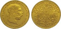 Römisch Deutsches Reich 20 Kronen Gold Franz Joseph I. 1848-1916.