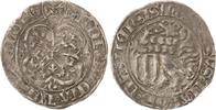 Sachsen-Markgrafschaft Meißen Schwertgroschen Friedrich II. der Sanftmütige und Margaretha 1457-1464. Kl. Prägeschwäche, VF
