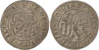 Sachsen-Markgrafschaft Meißen Schwertgroschen Friedrich II. der Sanftmütige und Margaretha 1457-1464. VF