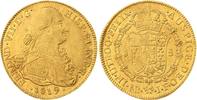 Kolumbien / Colombia 8 Escudos Gold Ferdinando VII. 1808-1824. -