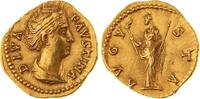 Kaiserzeit Aureus Gold Antoninus Pius für Faustina Maior gestorben 141. -