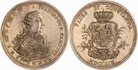 Schleswig-Holstein-Plön Silbermedaille Friedrich Karl 1729-1761. -