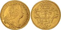 Brasilien 6400 Reis (Peca) Gold José I. 1750-1777. -