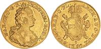 Belgien-Brabant Souverain d'or Gold Maria Theresia 1740-1780. -