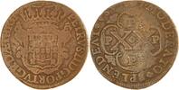 Portugal-Angola Cu 20 Reis Pedro II. 1683-1706. -