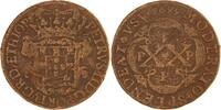 Portugal-Angola Cu 20 Reis Pedro II. 1683-1706. -