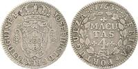 Portugal-Angola 4 Macutas José I. 1750-1777. -