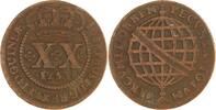 Portugal-Angola Cu 20 Reis José I. 1750-1777. -