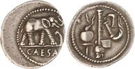 Imperatorische Prägungen C. Julius Caesar gest. 44 v. Chr. Denar 49 v. Chr Sehr schön +