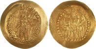 Kushano-Sassaniden Dinar Gold Wahram I. nach 350. -