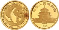 China 5 Yuan Gold Republik. -
