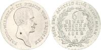 Brandenburg-Preußen 1/6 Taler Friedrich Wilhelm III. 1797-1840. -