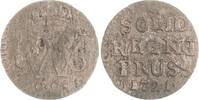 Brandenburg-Preußen Schilling Friedrich Wilhelm I. 1713-1740. -