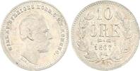 Schweden 10 Öre 1 Karl XV. 1859-1872. -