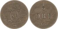 Schweden Cu 1/2 Öre 1 Karl XV. 1859-1872. -