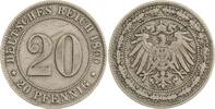 Kleinmünzen 20 Pfennig -