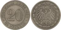Kleinmünzen 20 Pfennig -
