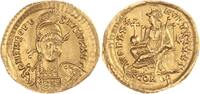 Kaiserzeit Solidus Gold Theodosius II. 408-450. -