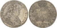 2/3 Taler 1763 Sachsen-Albertinische Linie Friedrich August II. 1733-1763. Sehr schön