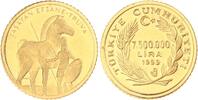 Asien-T&uuml;rkei 7500000 Lira Gold 1999 Republik. Polierte Platte 318.25 US$  +  11.57 US$ shipping