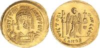 Byzanz Solidus Gold 527-565 n. Chr. Justinianus I. 527-565. Vorz&uuml;glich 1,359.78 US$  +  57.86 US$ shipping