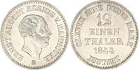 Braunschweig-Calenberg-Hannover 1/12 Taler 1844 B Ernst August 1837-1851... 23.15 US$  +  11.57 US$ shipping