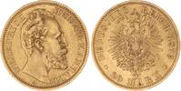 Anhalt 20 Mark Gold 1875 A Friedrich I. 1871-1904. Sehr sch&ouml;n 3,761.10 US$  +  57.86 US$ shipping