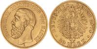 Baden 20 Mark Gold 1874 G Friedrich I. 1856-1907. Sehr sch&ouml;n + 1,735.89 US$  +  57.86 US$ shipping