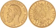 Baden 10 Mark Gold 1893 G Friedrich I. 1856-1907. Sehr sch&ouml;n - vorz&uuml;glich 607.56 US$  +  11.57 US$ shipping