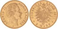 Bayern 5 Mark Gold 1877 D Ludwig II. 1864-1886. Sehr sch&ouml;n + 607.56 US$  +  11.57 US$ shipping