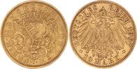 Bremen 10 Mark Gold 1907 J Sehr sch&ouml;n - vorz&uuml;glich 2,603.84 US$  +  57.86 US$ shipping