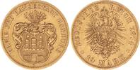 Hamburg 10 Mark Gold 1874 B Sehr sch&ouml;n 2,314.52 US$  +  57.86 US$ shipping