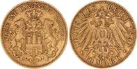 Hamburg 10 Mark Gold 1890 J Sehr sch&ouml;n 636.49 US$  +  11.57 US$ shipping