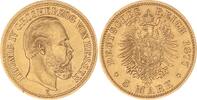 Hessen 5 Mark Gold 1877 H Ludwig IV. 1877-1892. Fast vorz&uuml;glich 2,025.21 US$  +  57.86 US$ shipping