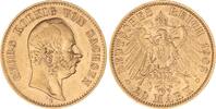 Sachsen 20 Mark Gold 1903 E Georg 1902-1904. Sehr sch&ouml;n + 1,388.71 US$  +  57.86 US$ shipping
