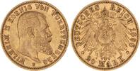 W&uuml;rttemberg 20 Mark Gold 1898 F Wilhelm II. 1891-1918. Sehr sch&ouml;n + 1,272.99 US$  +  57.86 US$ shipping