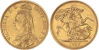 Gro&szlig;britannien Two Pounds Gold 1887 Victoria 1837-1901. Fast vorz&uuml;glich 3,298.19 US$  +  57.86 US$ shipping