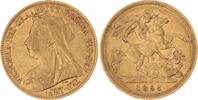 Gro&szlig;britannien Half Sovereign Gold 1895 Victoria 1837-1901. Sehr sch&ouml;n 636.49 US$  +  11.57 US$ shipping