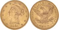 Amerika-USA 10 Dollars Gold 1901 Vorz&uuml;glich - Stempelglanz 2,488.11 US$  +  57.86 US$ shipping