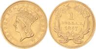 Amerika-USA Golddollar Gold 1857 Sehr sch&ouml;n - vorz&uuml;glich 636.49 US$  +  11.57 US$ shipping