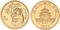 Asien-China 5 Yuan Gold 1995 Republik. Originalverschwei&szlig;t. Stempelglanz 405.04 US$  +  11.57 US$ shipping