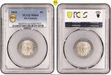 Switzerland-Geneva 4 Centimes 1839 PCGS MS64